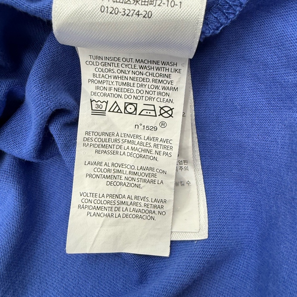 Polo Ralph Lauren Big Logo Graphic T Shirt Mens XXL Blue - Picture 6 of 10